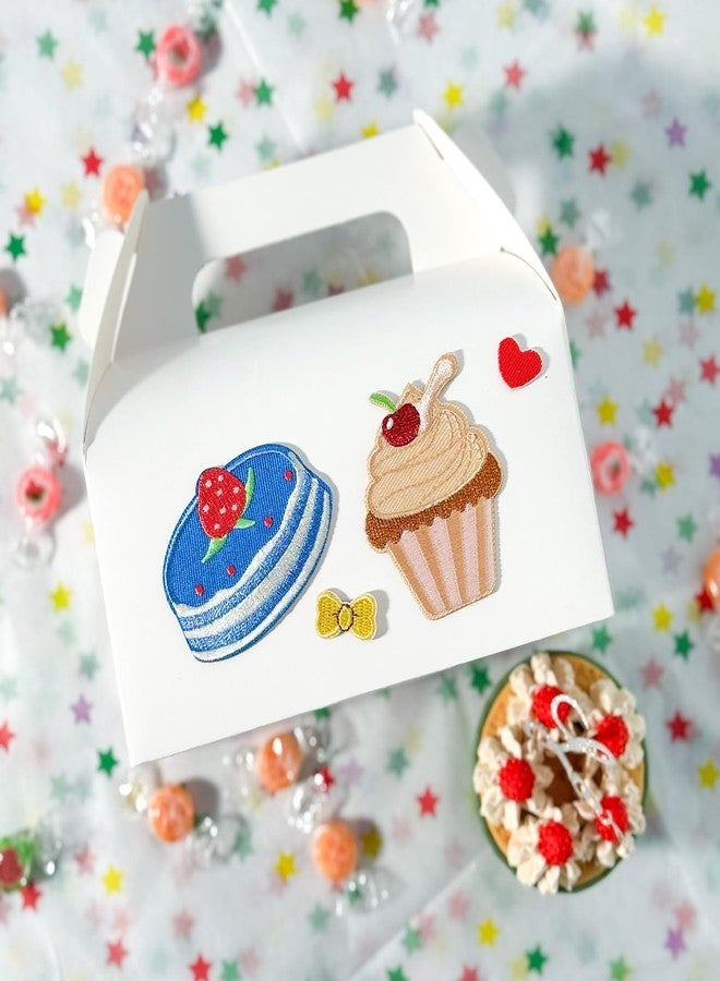 UnicoPak 10 Pack Party Favor Boxes Treat Boxes, White Gable Gift Boxes for Party Favors Goodies Cookies Treats Candies Meals Lunch, 6.5x3.5x3.5 Inches - Image 4